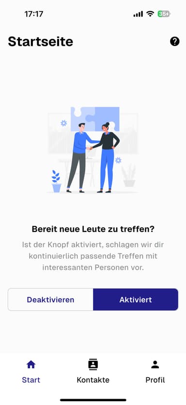 App Startseite